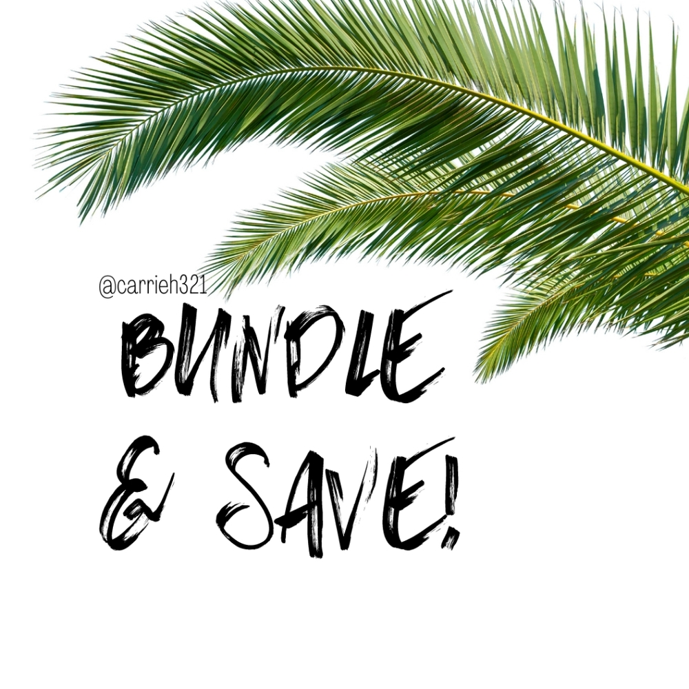 Bundle 2 or more items and I'll send an offer!